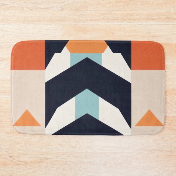 Item preview, Modern minimalist pattern, A patterned design showcasing symmetrical and repetitive shapes designed and sold by yeekazar.