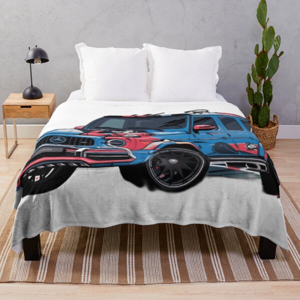 Item preview, G class g wagon blue & red designed and sold by Nagikseyanart.