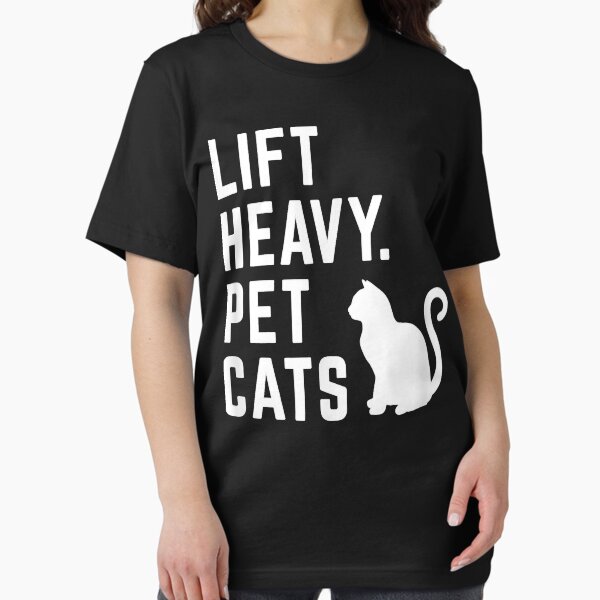Item preview, Lift Heavy Pet Cats   Funny Gym Workout designed and sold by odrrlmazy.