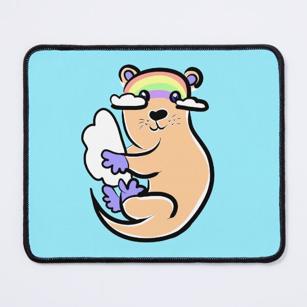 Item preview, Rainbow Otter designed and sold by HugSomeNettles.