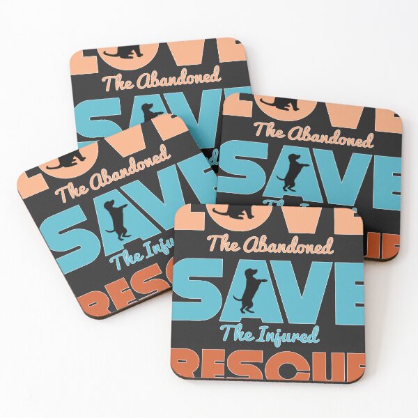 Item preview, Love Save Rescue Dog Cat Animals Support  designed and sold by odrrlmazy.