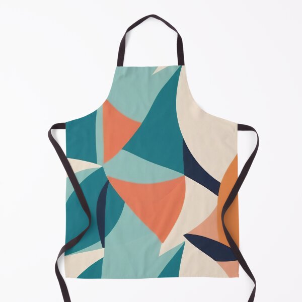 Artikelvorschau, Modern minimalist pattern, A symmetrical and repetitive pattern of abstract leaf-like shapes entworfen und verkauft von yeekazar.