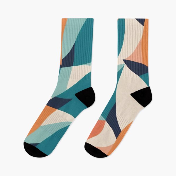 Artikelvorschau, Modern minimalist pattern, A symmetrical and repetitive pattern of abstract leaf-like shapes entworfen und verkauft von yeekazar.