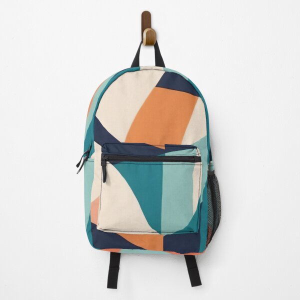 Item preview, Modern minimalist pattern, A symmetrical and repetitive pattern of abstract leaf-like shapes designed and sold by yeekazar.