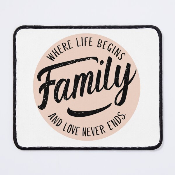 Item preview, Where Life Begins and Love Never Ends designed and sold by Colorful-Garden.