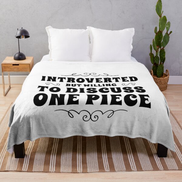 Item preview, Introverted but willing to discuss One Piece designed and sold by livetogether.
