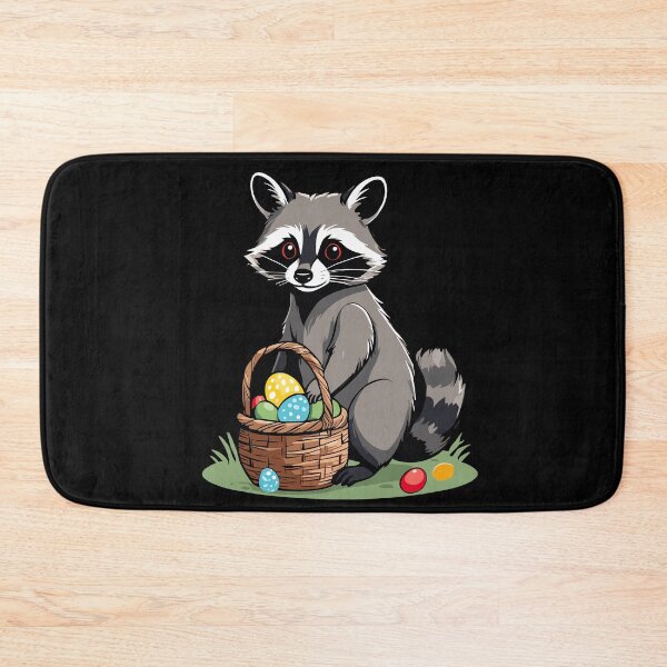 Item preview, Funny raccoon costume cute Easter eggs designed and sold by LuminOrb.