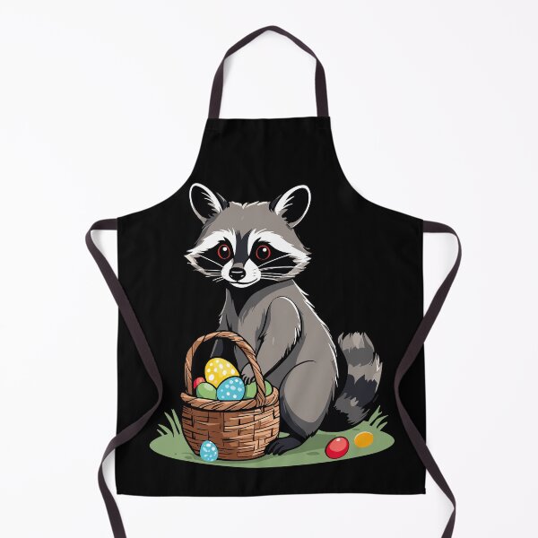 Item preview, Funny raccoon costume cute Easter eggs designed and sold by LuminOrb.