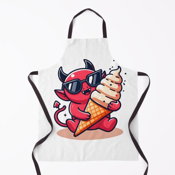 Item preview, Kawaii Buoyant Demon: Wearing Oversized Sunglasses designed and sold by CanvasCutie.
