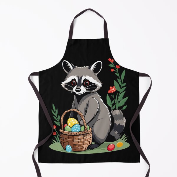 Item preview, Funny raccoon costume cute Easter eggs designed and sold by LuminOrb.