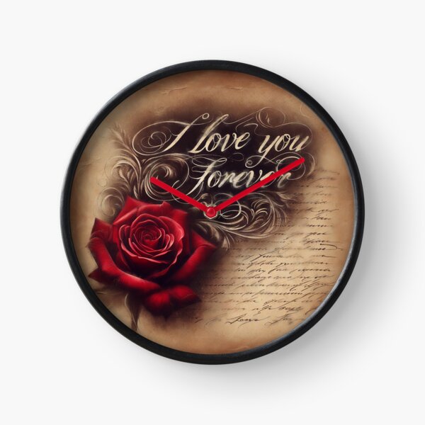 Item preview, Eternal Affection: A Rose and Promise Sealed in Time designed and sold by Michael van der Hoorn.