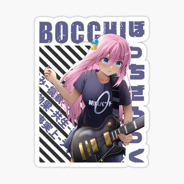 Aperçu de l'œuvre Bocchi Le Rocher - Hitori Gotou créée et vendue par RobeSiebert.