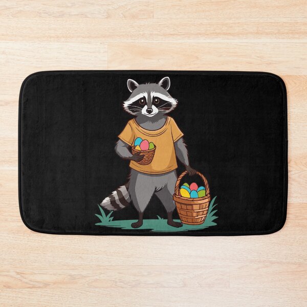 Item preview, Funny raccoon costume cute Easter eggs designed and sold by LuminOrb.