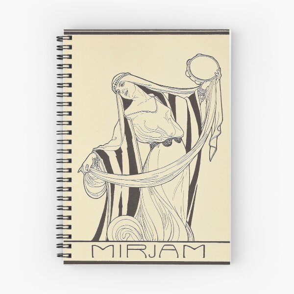 Item preview, Mirjam, Ephraim Moshe Lilien designed and sold by NouveauEra.