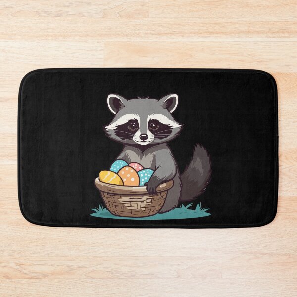 Item preview, Funny raccoon Easter bunny cute design designed and sold by LuminOrb.
