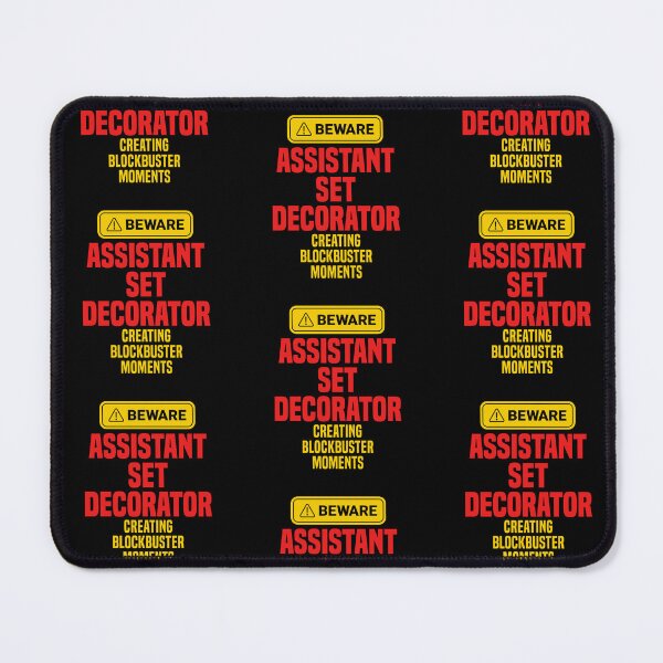 Item preview, Assistant Set Decorator Creating Blockbuster Moments designed and sold by NermilioDesigns.