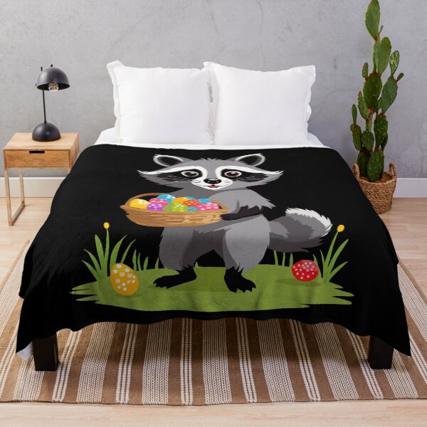 Item preview, Funny raccoon Easter bunny cute design designed and sold by LuminOrb.