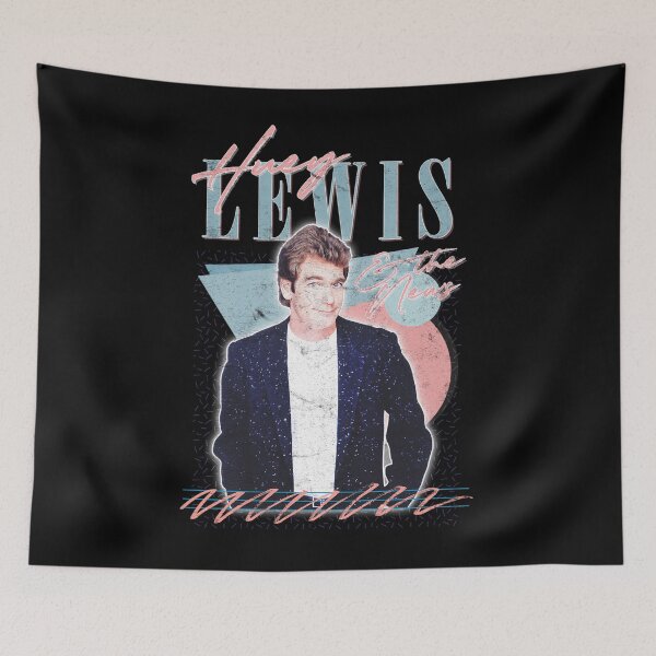 Item preview, Huey Lewis  The News  80S Retro Faded Style Design designed and sold by JennifeWood.