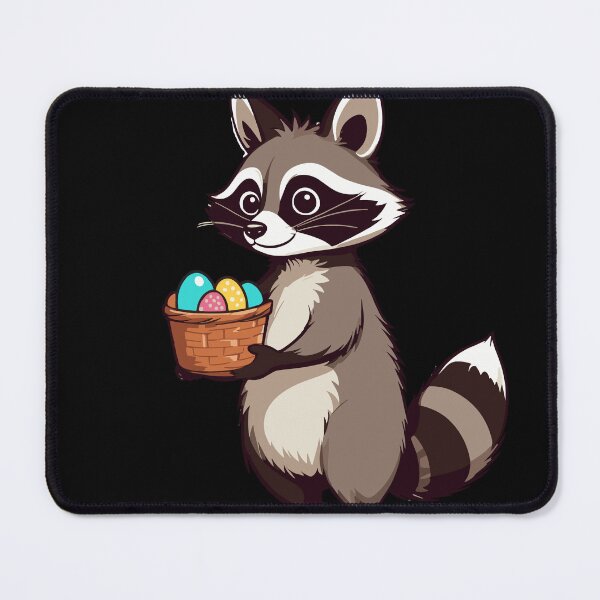 Item preview, Funny raccoon costume with Easter eggs design designed and sold by LuminOrb.