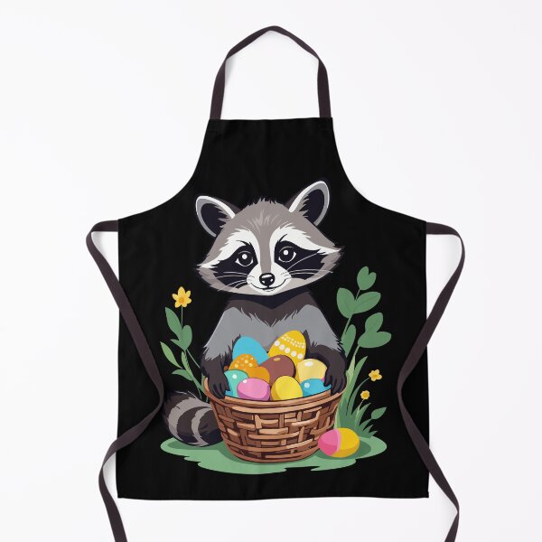 Item preview, Funny raccoon costume cute Easter eggs designed and sold by LuminOrb.
