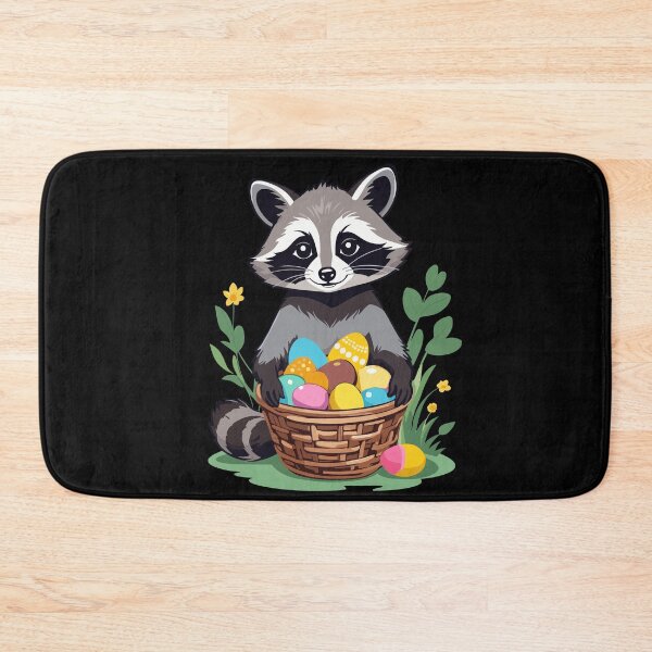 Item preview, Funny raccoon costume cute Easter eggs designed and sold by LuminOrb.