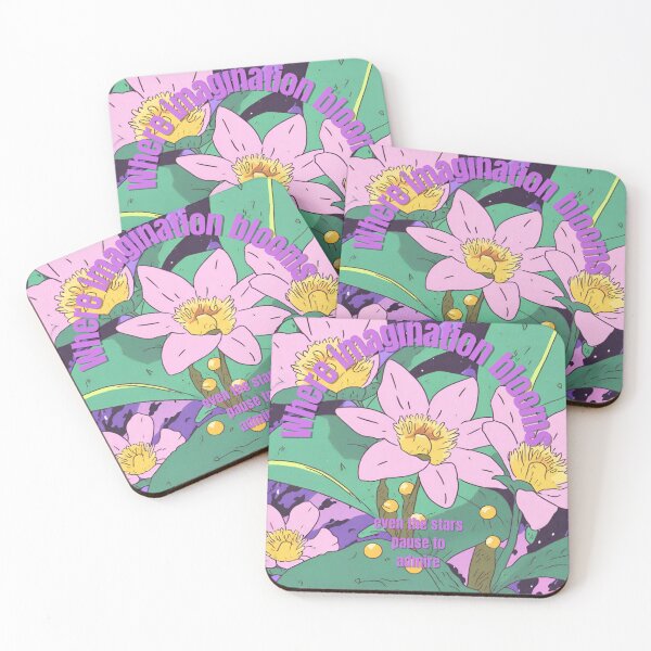 Item preview, VINTAGE MAGICAL ALIEN FLOWER: where imagination blooms!  designed and sold by Chelevisuals.