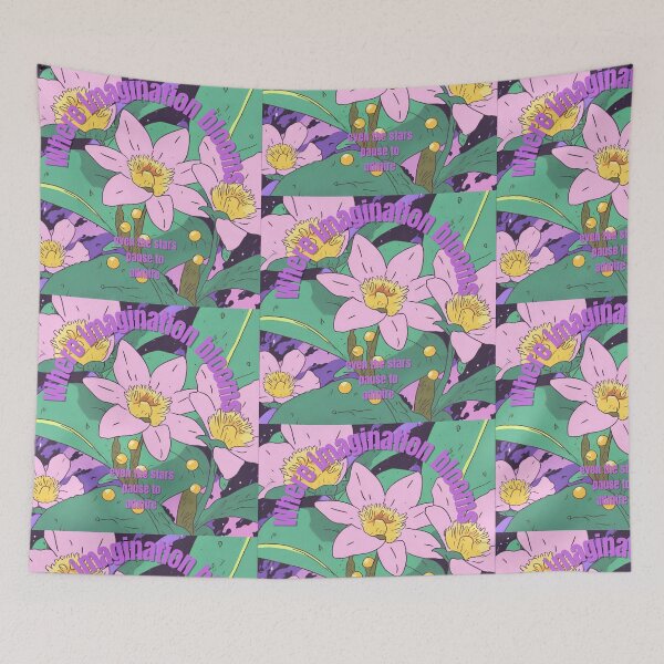 Item preview, VINTAGE MAGICAL ALIEN FLOWER: where imagination blooms!  designed and sold by Chelevisuals.