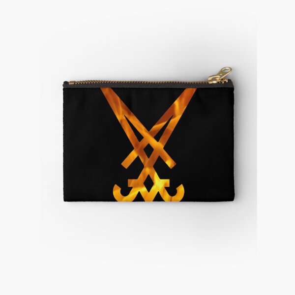 Item preview, red flames Lord Lucifer sigil designed and sold by Zevy-Darling.