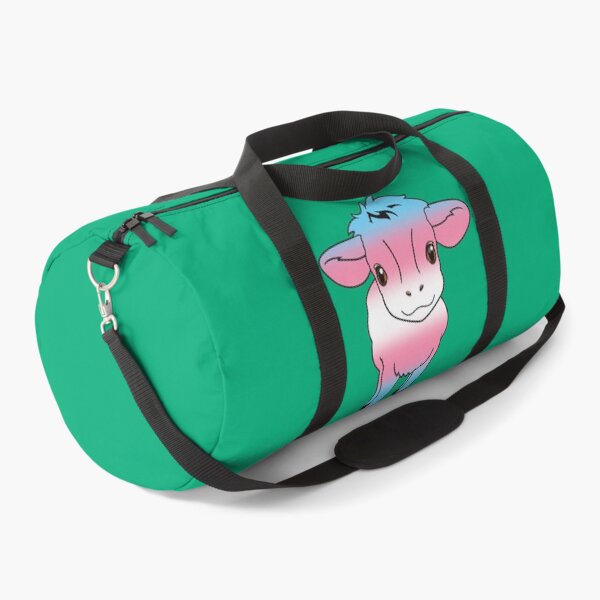 Item preview, Cute Transgender Pride Flag Cow, Kawaii Trans Pride Design designed and sold by Travelslightly.