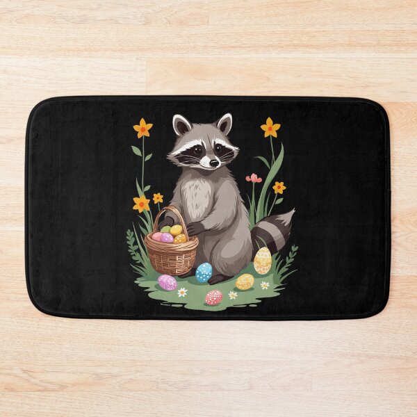 Item preview, Funny raccoon costume cute Easter eggs designed and sold by LuminOrb.