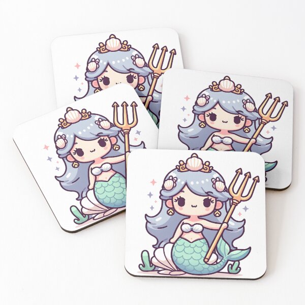 Item preview, Kawaii Mermaid: Seashell Crown designed and sold by CanvasCutie.