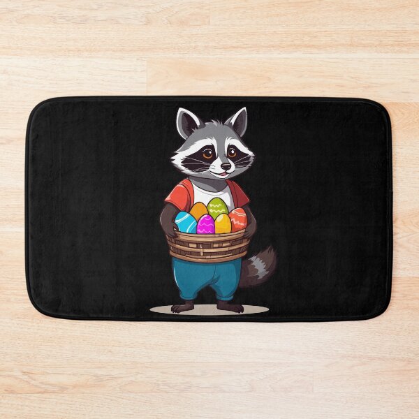 Item preview, Funny raccoon costume cute Easter eggs designed and sold by LuminOrb.