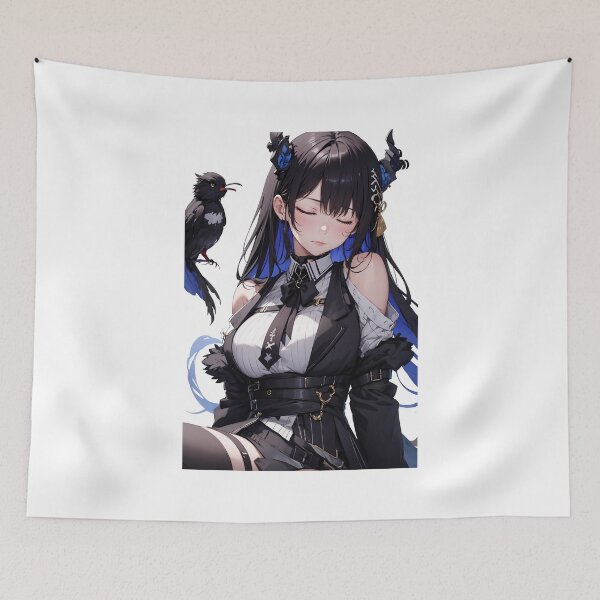 Item preview, Nerissa Ravencroft - Hololive Virtual Youtuber Fanart designed and sold by iloveanimechibi.