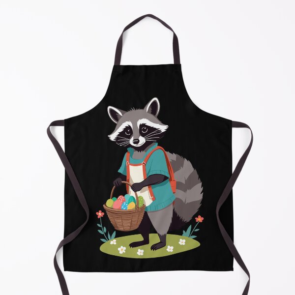 Item preview, Funny raccoon costume cute Easter eggs designed and sold by LuminOrb.