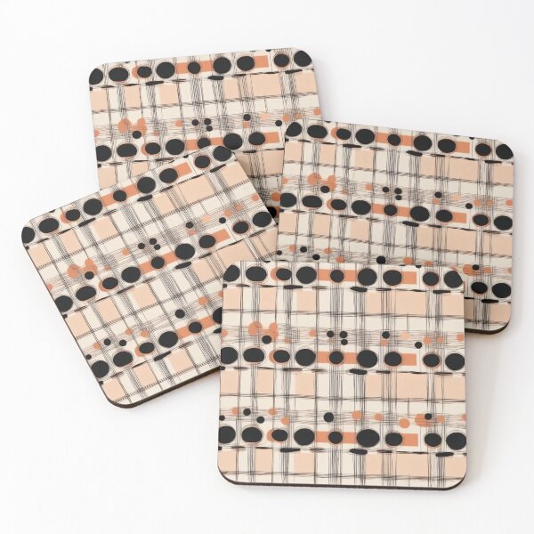 Item preview, Modern minimalist pattern, A colorful abstract pattern consisting of geometric shapes in shades designed and sold by yeekazar.