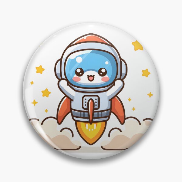 Item preview, Kawaii Rocket: Pilot Helmet designed and sold by CanvasCutie.