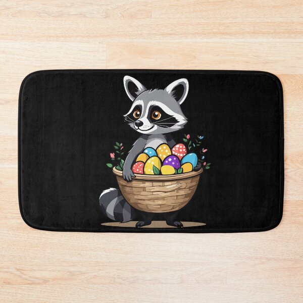 Item preview, Funny raccoon costume cute Easter eggs designed and sold by LuminOrb.