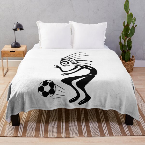 Item preview, Kokopelli soccer black designed and sold by nogamax.