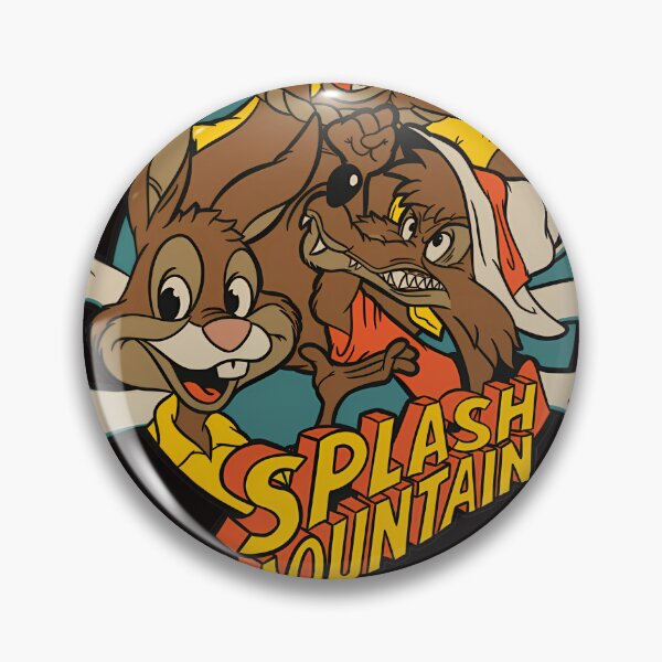 Item preview,  Splash Mountain Retro Logo designed and sold by DonaWhitel.