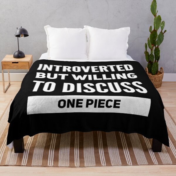 Item preview, Introverted but willing to discuss One Piece designed and sold by livetogether.