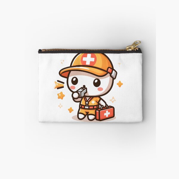 Item preview, Kawaii Lifeguard With Whistle designed and sold by CanvasCutie.
