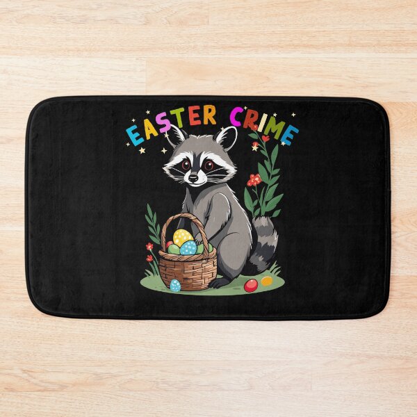 Item preview, Funny raccoon costume cute Easter eggs designed and sold by LuminOrb.