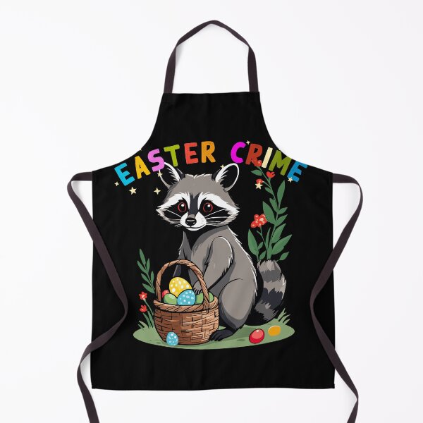 Item preview, Funny raccoon costume cute Easter eggs designed and sold by LuminOrb.