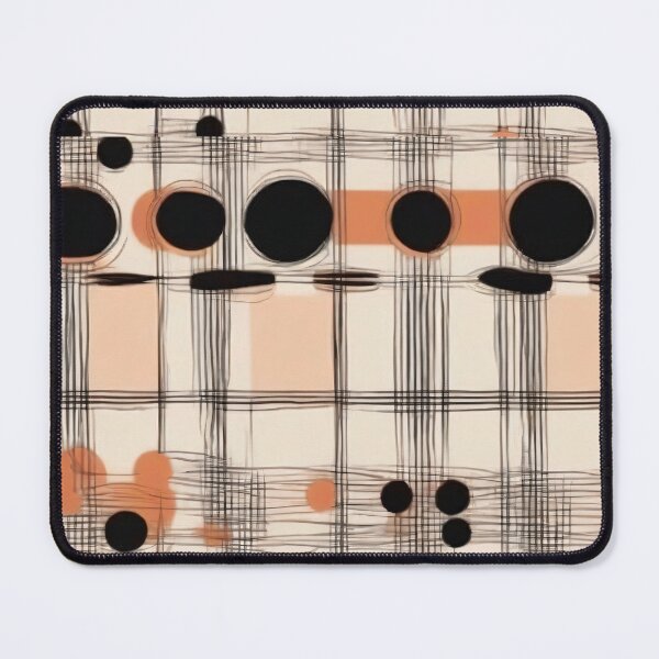 Item preview, Modern minimalist pattern, A colorful abstract pattern consisting of geometric shapes in shades designed and sold by yeekazar.
