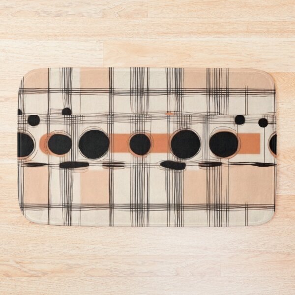 Item preview, Modern minimalist pattern, A colorful abstract pattern consisting of geometric shapes in shades designed and sold by yeekazar.