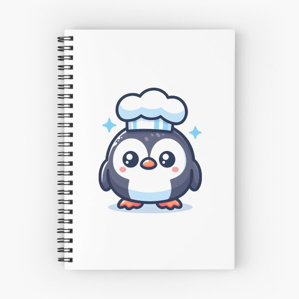 Item preview, Kawaii Puffin With Chef'S Hat designed and sold by CanvasCutie.