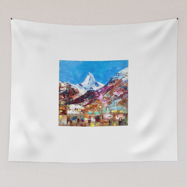Item preview, At the Foot of the Mountain Matterhorn  designed and sold by Natalia_Shchip.