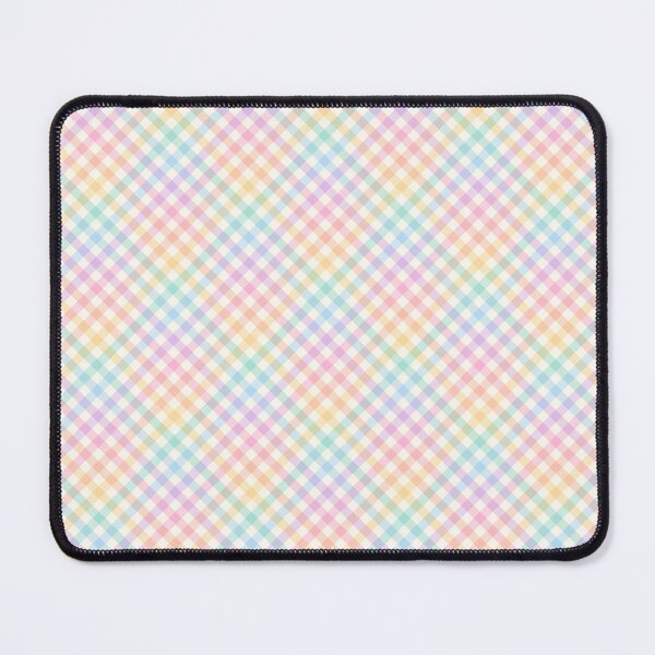 Item preview, Rainbow Plaid | Pastel Plaid | Spring Plaid | Summer Print | Multicolor plaid or tartan, checks, checkered Print  designed and sold by RSDigitalPrintDesign.