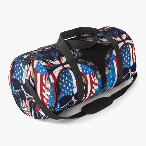 Item preview, The Patriotic Skull designed and sold by Zenvo.