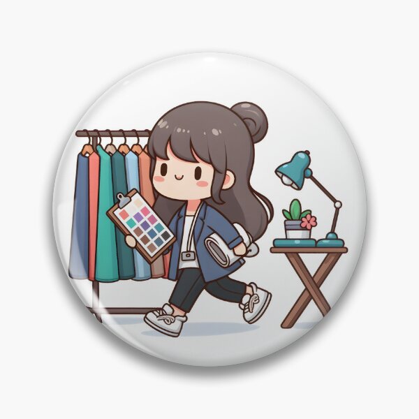 Artikelvorschau, Kawaii-Modedesigner mit Stoffmustern entworfen und verkauft von CanvasCutie.